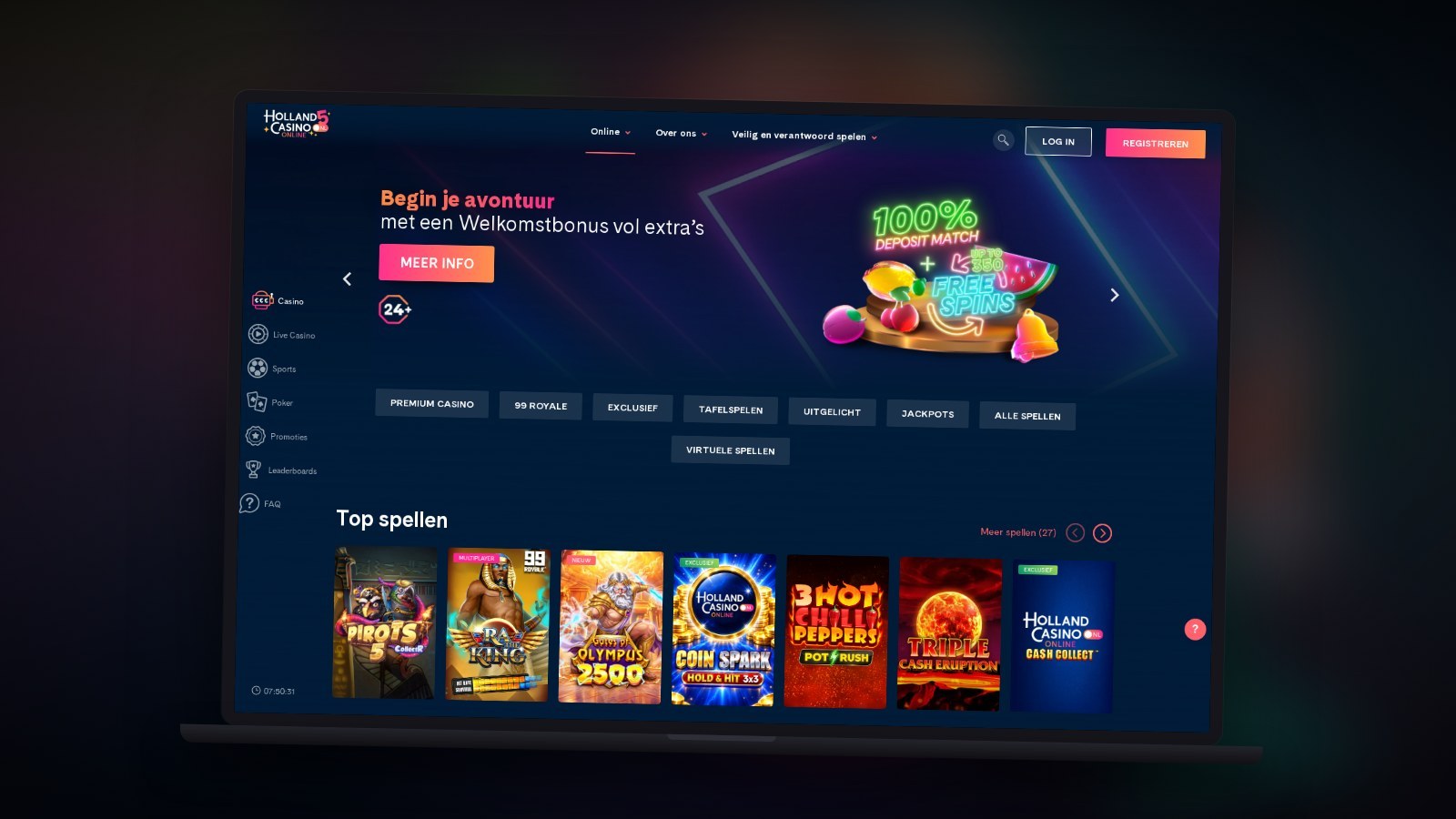 Holland Casino Bonus